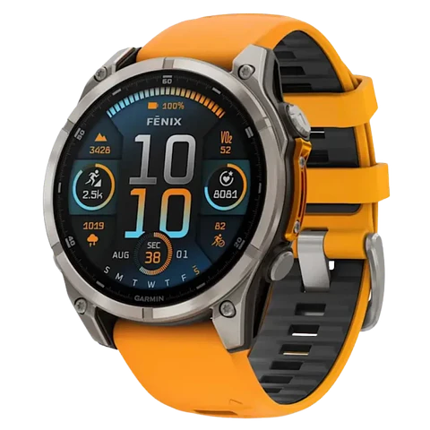 Garmin Fenix 8 AMOLED 47mm Naranja