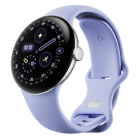 Google Pixel Watch 4 41mm WiFi Plata con Correa Lila - Reloj Inteligente