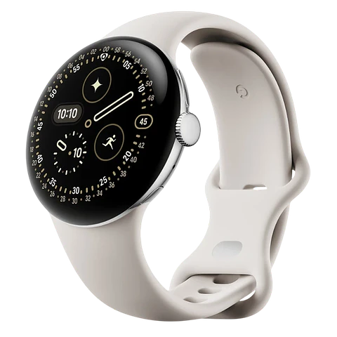 Google Pixel Watch 4 41mm WiFi Plata con Correa Porcelana - Reloj Inteligente