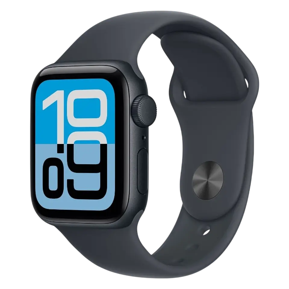 Apple Watch SE 3 GPS 40mm Medianoche con Correa Deportiva Negro S/M 1