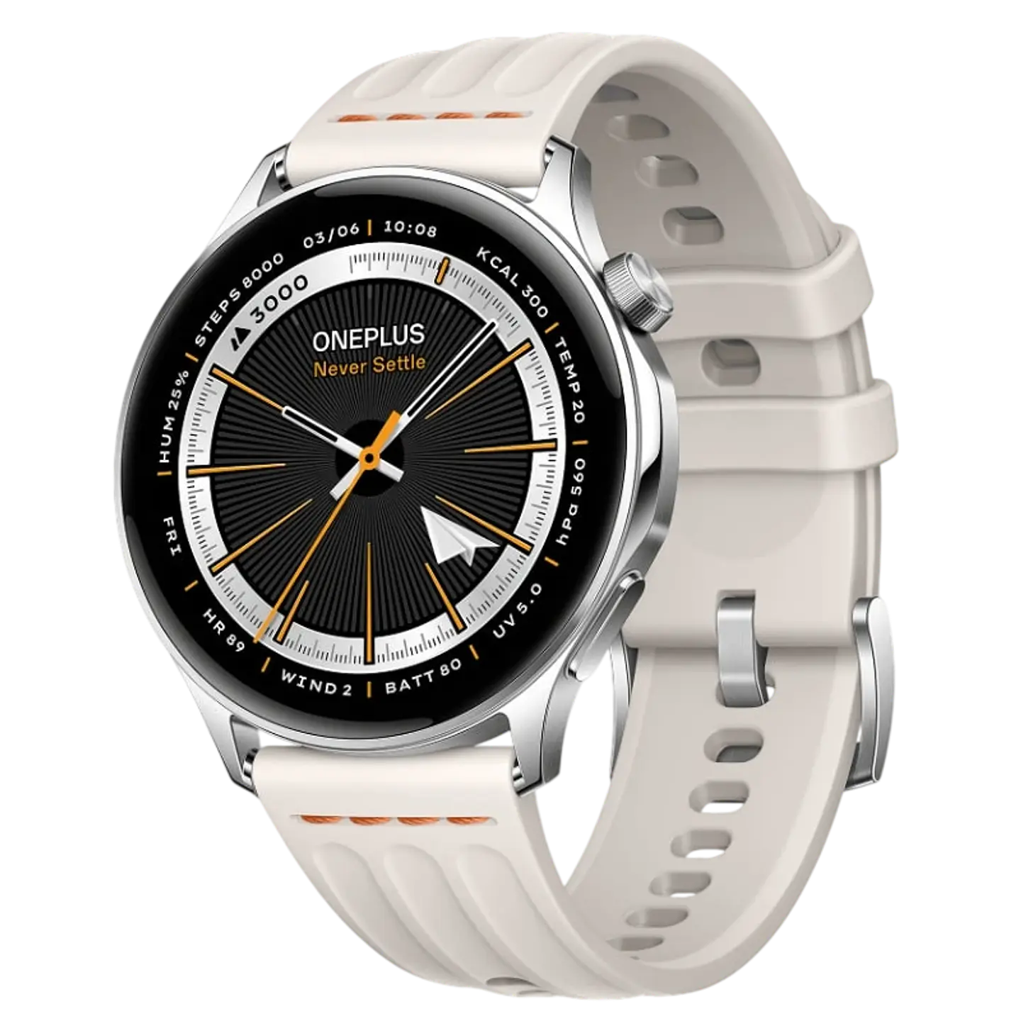 OnePlus Watch Lite Plata Seguimiento Deportivo Profesional NFC - Reloj Inteligente 1
