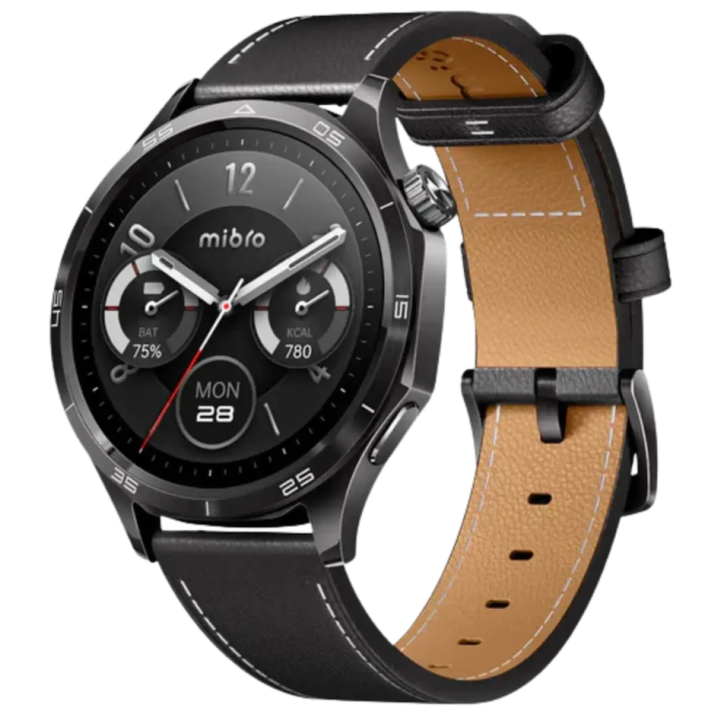 Mibro watch GT leather black 1