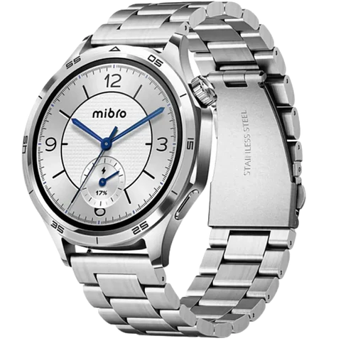 Mibro watch GT Stainless silver