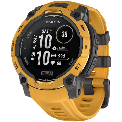 Instinct 3,50mm,Solar,Sunburst/Gray, Sunburst/Gray Band, WW