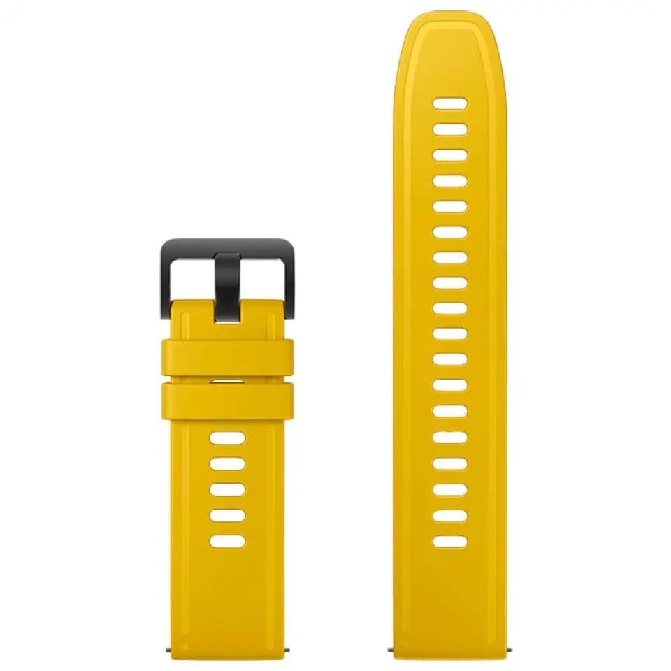 Correa de Silicona Original para Xiaomi Watch S1 Active Amarillo 1