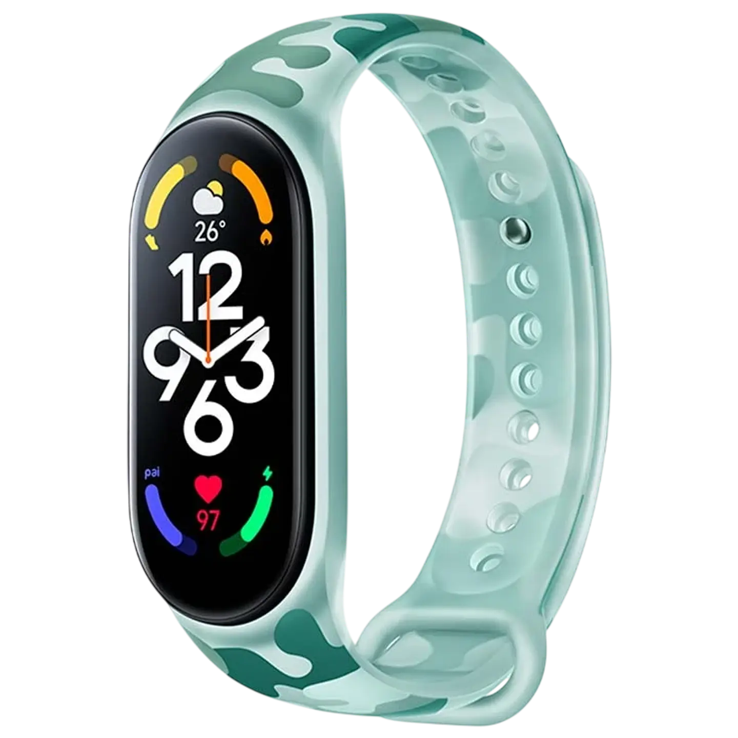 Correa Camuflaje Original para Xiaomi Smart Band 7 Verde 1