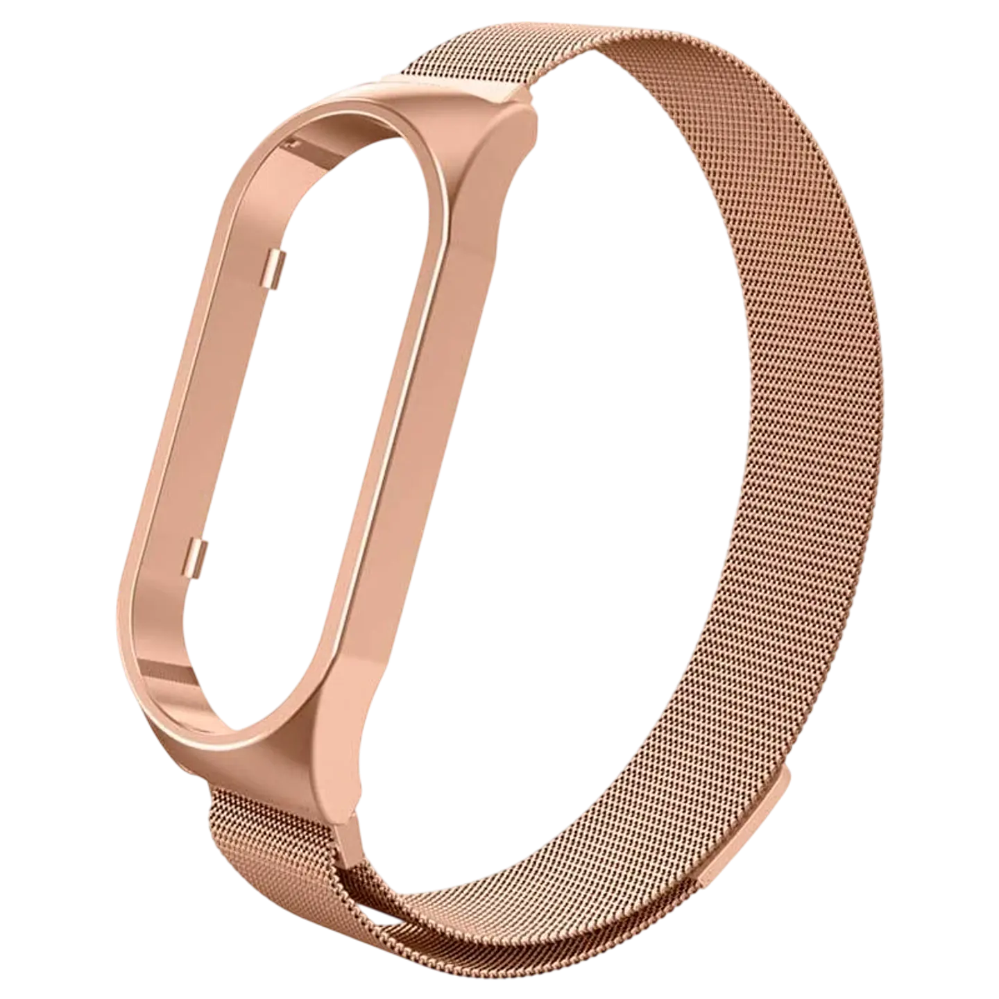 Correa Xiaomi Smart Band 7 Milanesa Magnética Dorado Rosa 1