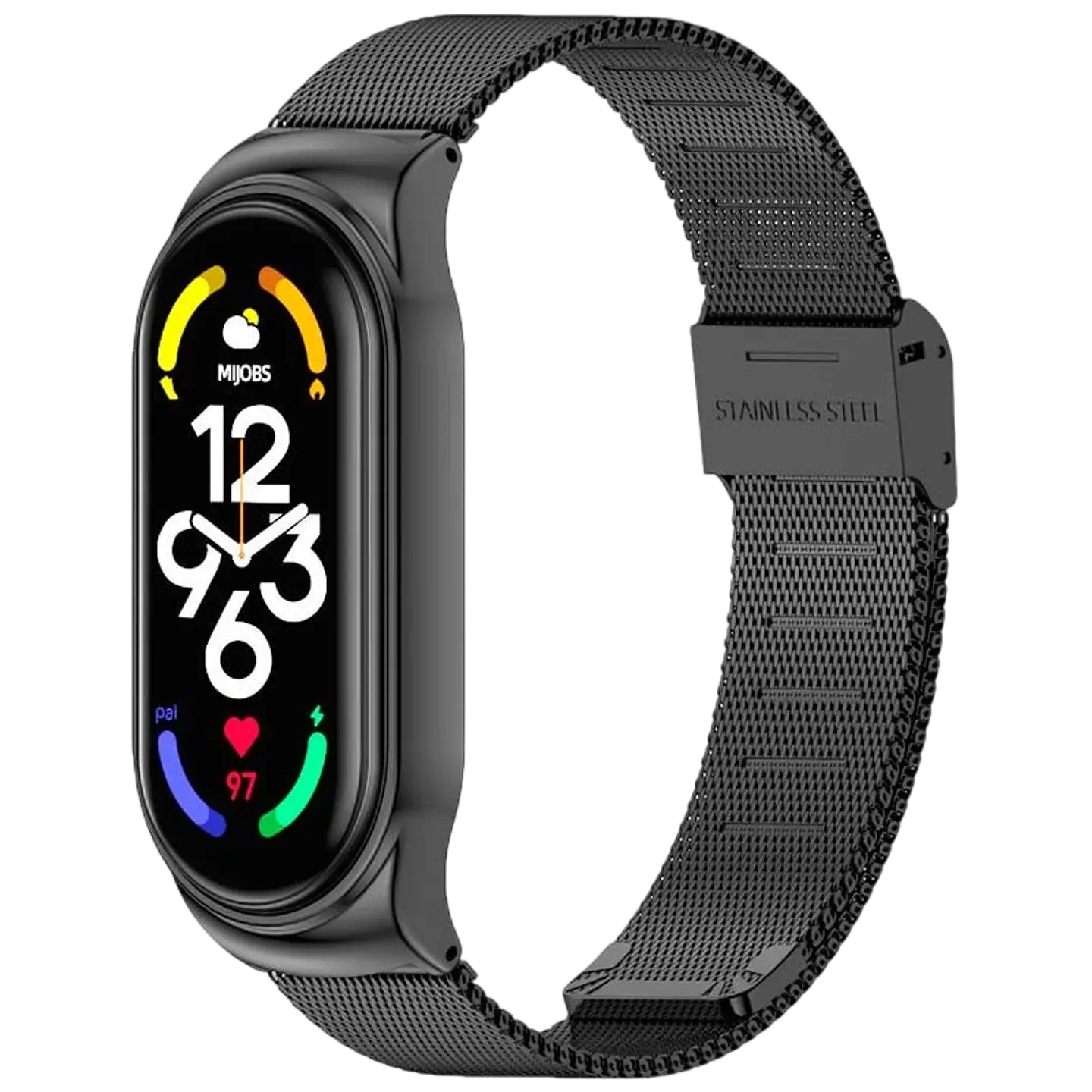 Correa Xiaomi Smart Band 7 Milanesa Clip Negro 1