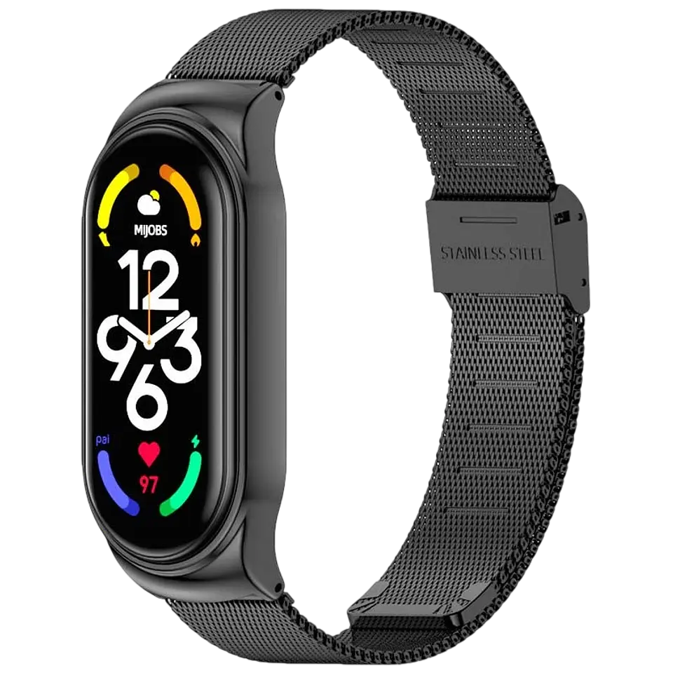 Correa Xiaomi Smart Band 7 Milanesa Clip Negro 1