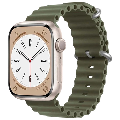 Correa Apple Watch 38/40/41mm Wave Verde Alpino