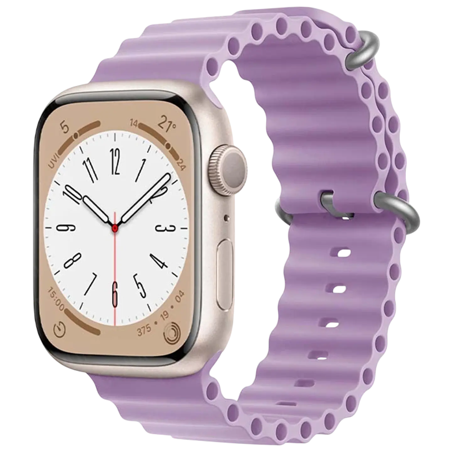 Correa Apple Watch 38/40/41mm Wave Violeta 1