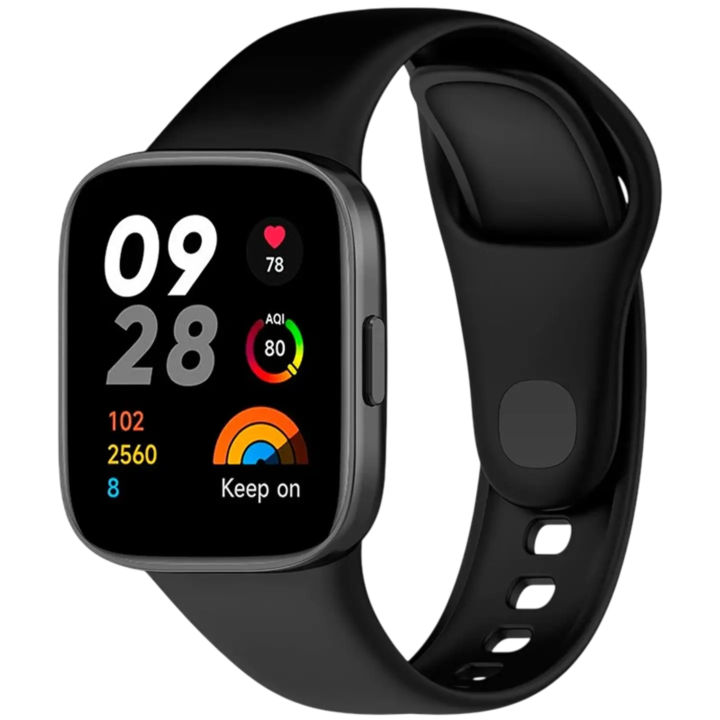 Correa de silicona Xiaomi Redmi Watch 3 Negro 1