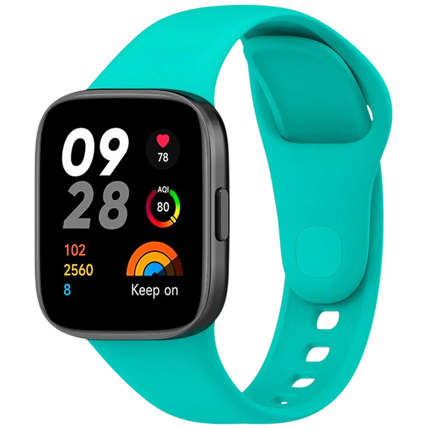 Correa de silicona Xiaomi Redmi Watch 3 Turquesa 1