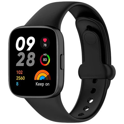 Correa de silicona Xiaomi Redmi Watch 3 Sports Negro