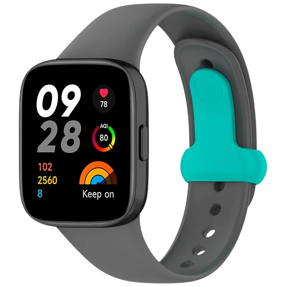 Correa de silicona Xiaomi Redmi Watch 3 Sports Gris 1