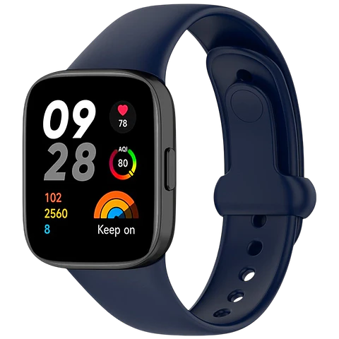 Correa de silicona Xiaomi Redmi Watch 3 Sports Azul Oscuro