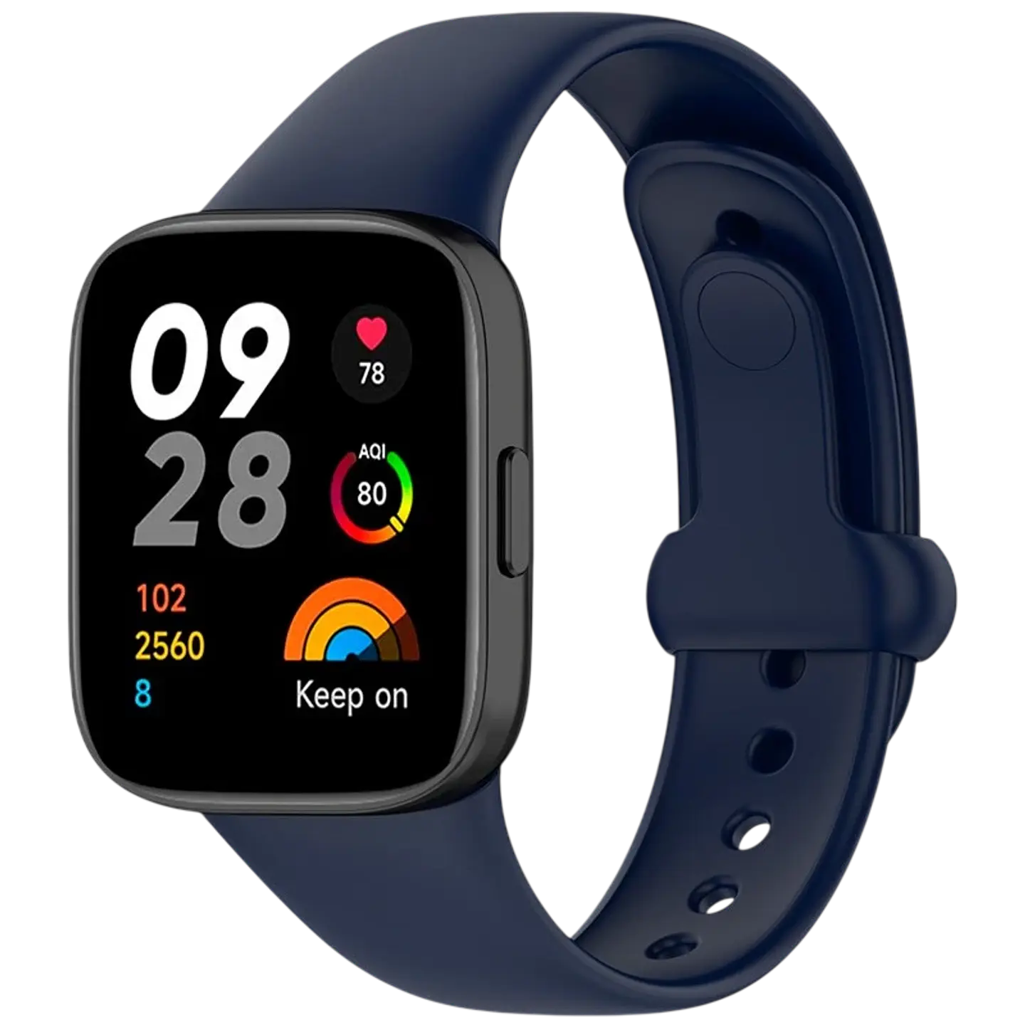 Correa de silicona Xiaomi Redmi Watch 3 Sports Azul Oscuro 1