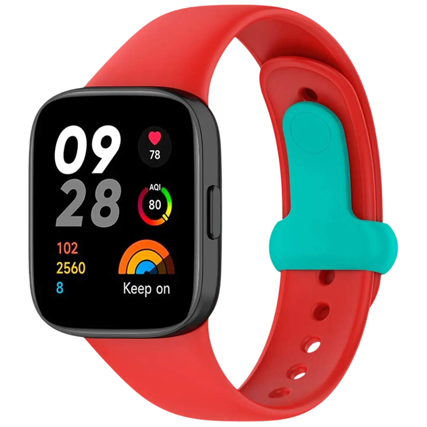 Correa de silicona Xiaomi Redmi Watch 3 Sports Rojo 1