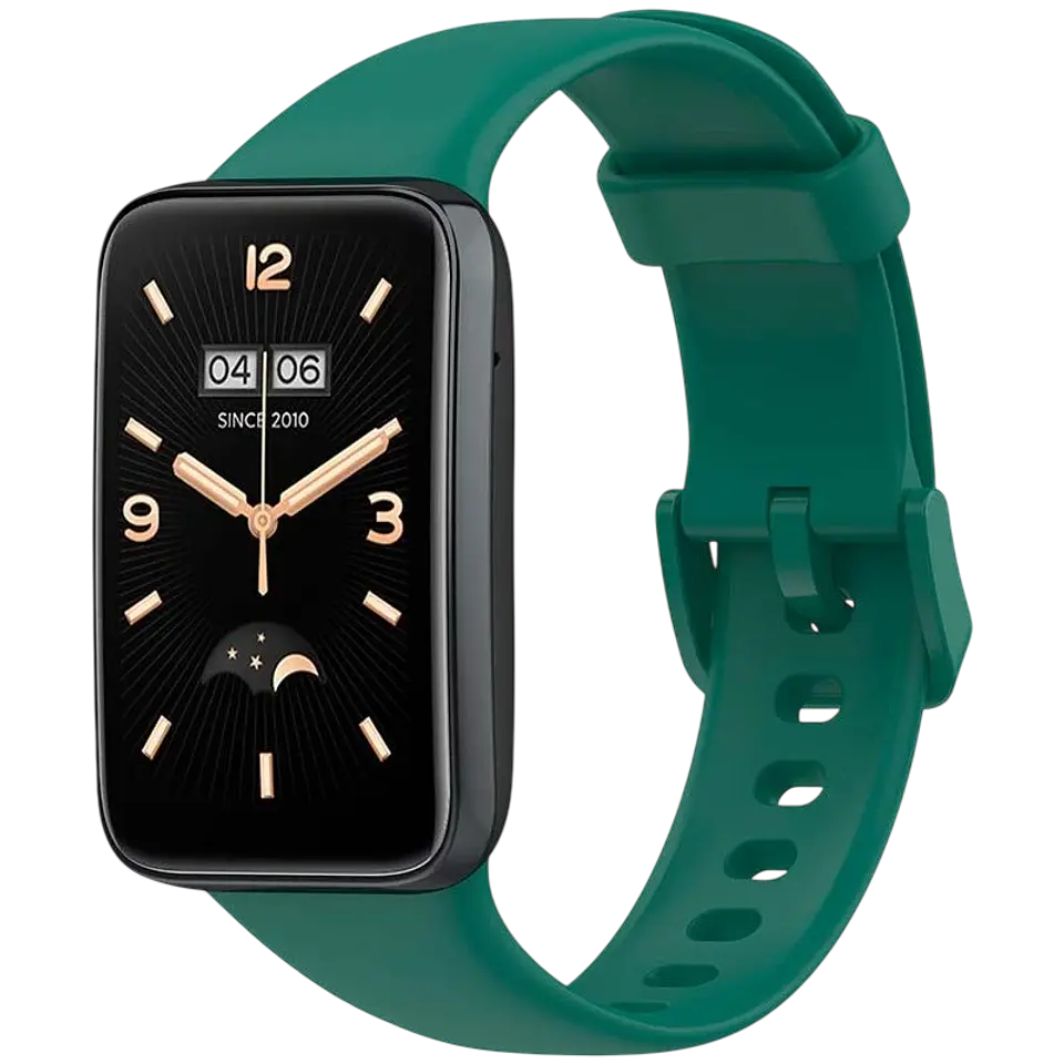 Correa Xiaomi Smart Band 7 Pro Silicona Verde Oscuro 1