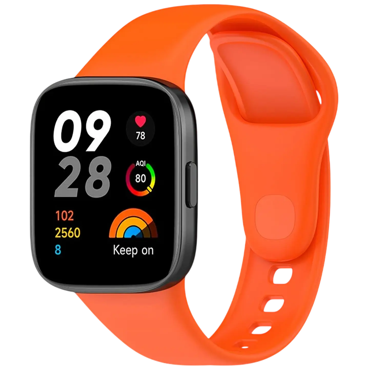 Correa de silicona Xiaomi Redmi Watch 3 Naranja 1
