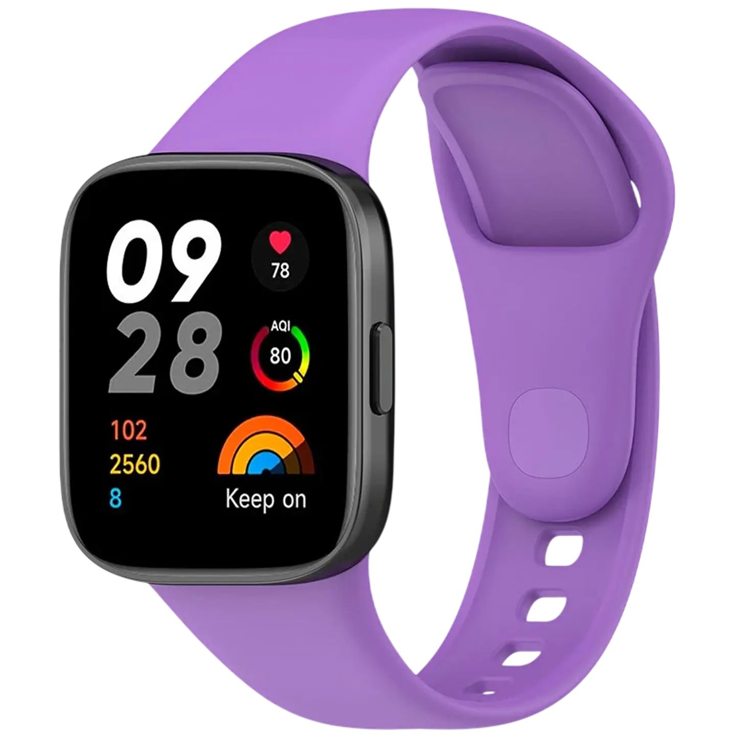 Correa de silicona Xiaomi Redmi Watch 3 Morado 1