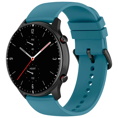 Correa de silicona Universal 22mm Azul para Smartwatch Xiaomi/Amazfit/Samsung/Huawei/Realme/Ticwatch