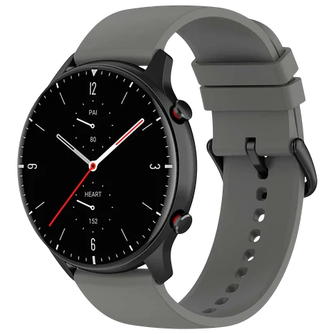 Correa de silicona Universal 22mm Gris para Smartwatch Xiaomi/Amazfit/Samsung/Huawei/Realme/Ticwatch