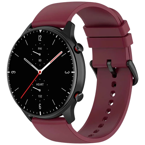 Correa de silicona Universal 22mm Vino para Smartwatch Xiaomi/Amazfit/Samsung/Huawei/Realme/Ticwatch