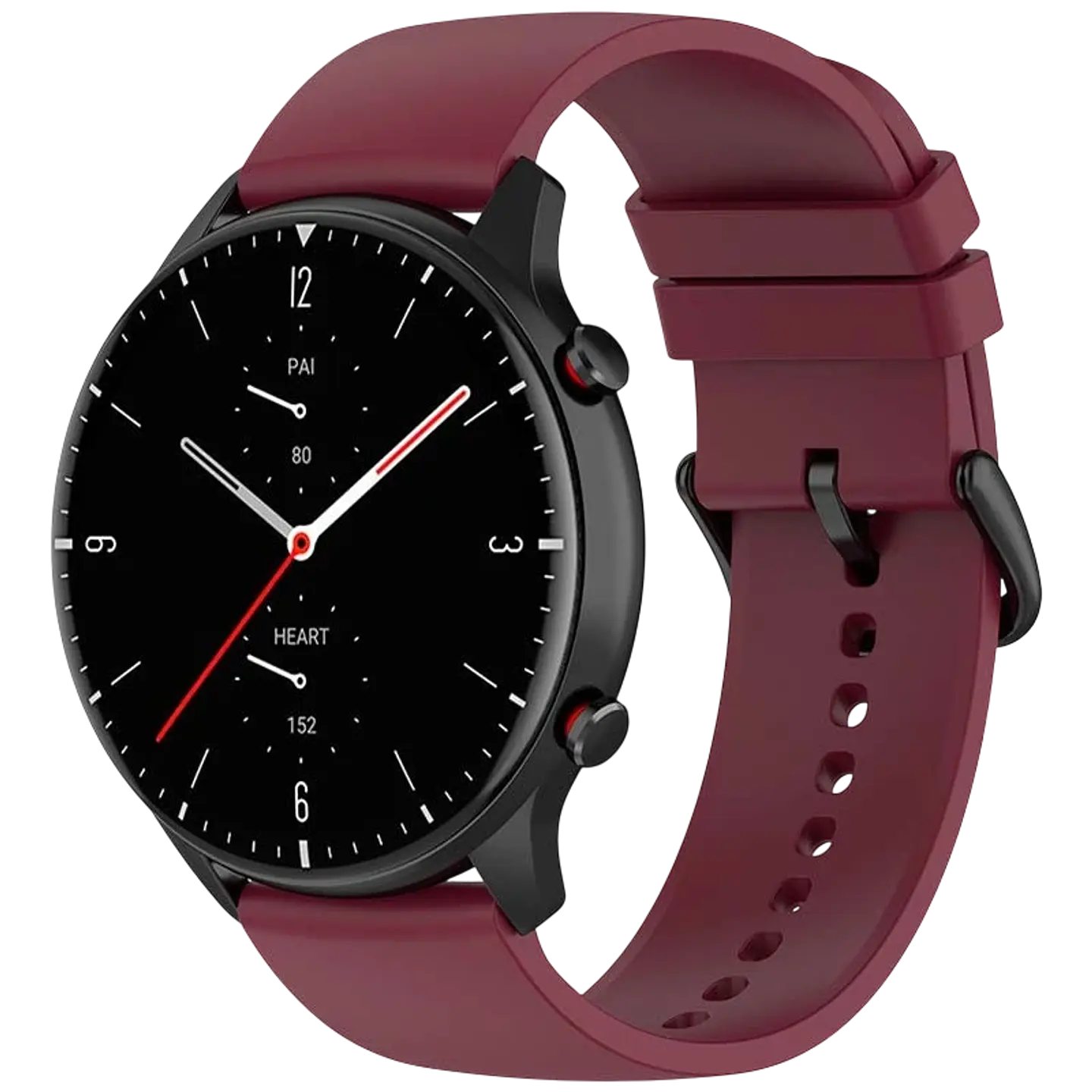 Correa de silicona Universal 22mm Vino para Smartwatch Xiaomi/Amazfit/Samsung/Huawei/Realme/Ticwatch 1