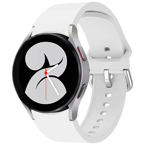 Correa de silicona Samsung Galaxy Watch 4/5/6 Blanco