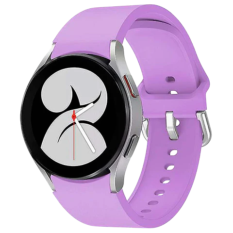 Correa de silicona Samsung Galaxy Watch 4/5/6 Morado