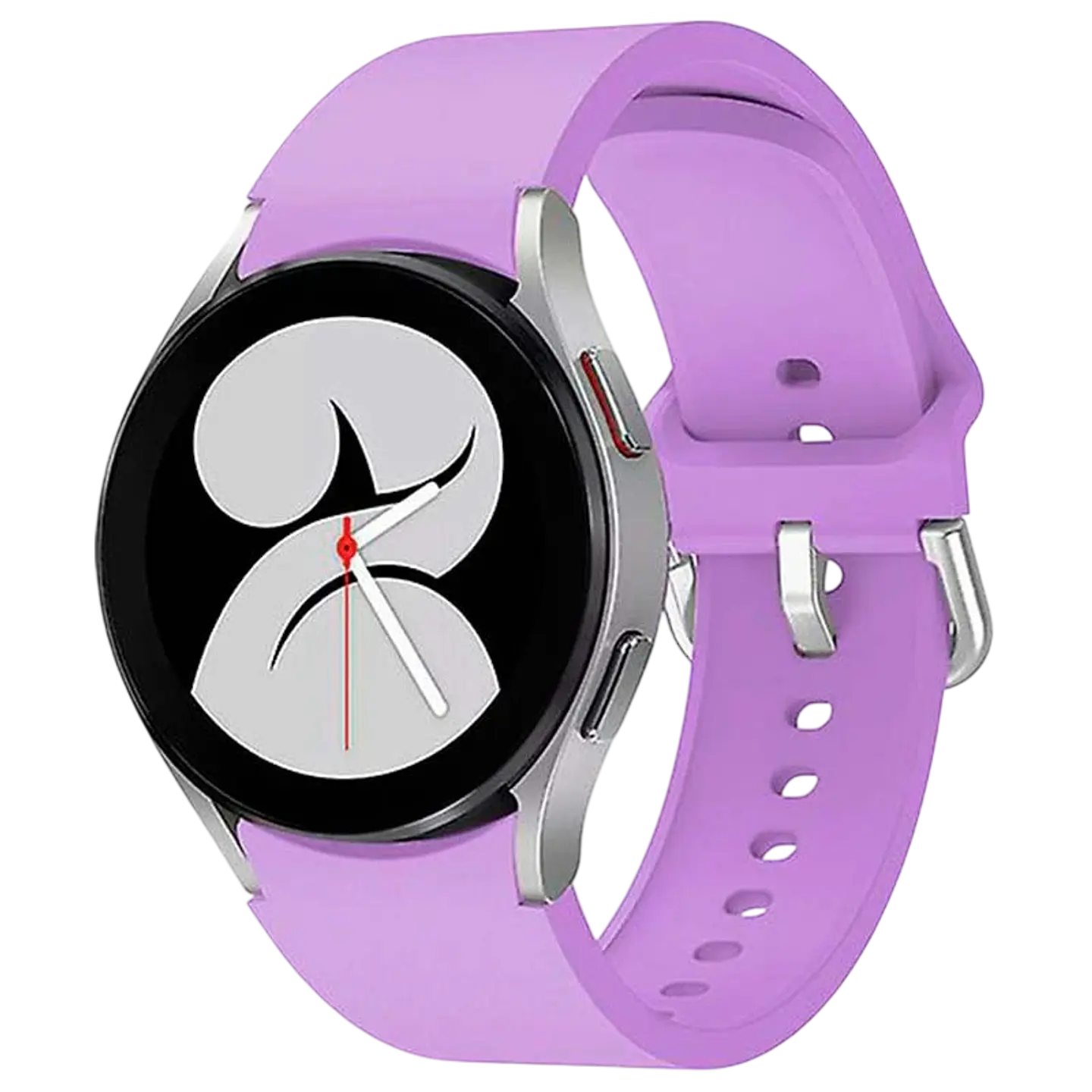 Correa de silicona Samsung Galaxy Watch 4/5/6 Morado 1