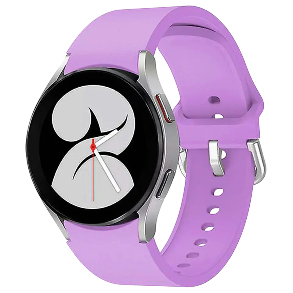 Correa de silicona Samsung Galaxy Watch 4/5/6 Morado 1