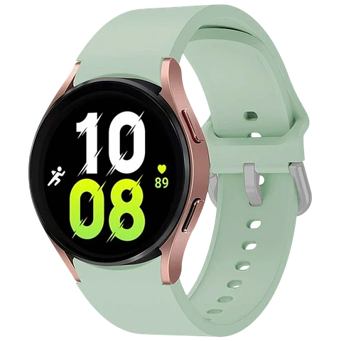 Correa de silicona Samsung Galaxy Watch 4/5/6 Verde Claro