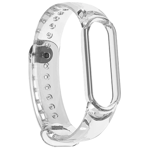 Correa Xiaomi Mi Smart Band 6 / Mi Band 5 / Amazfit Band 5 Transparente Traslúcido