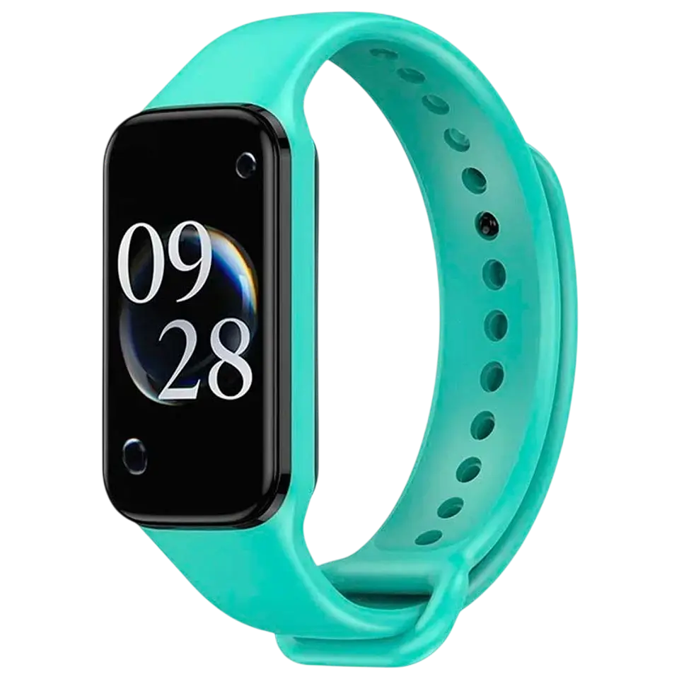 Correa Xiaomi Mi Smart Band 8 Active / Redmi Smart Band 2 Silicona Turquesa 1