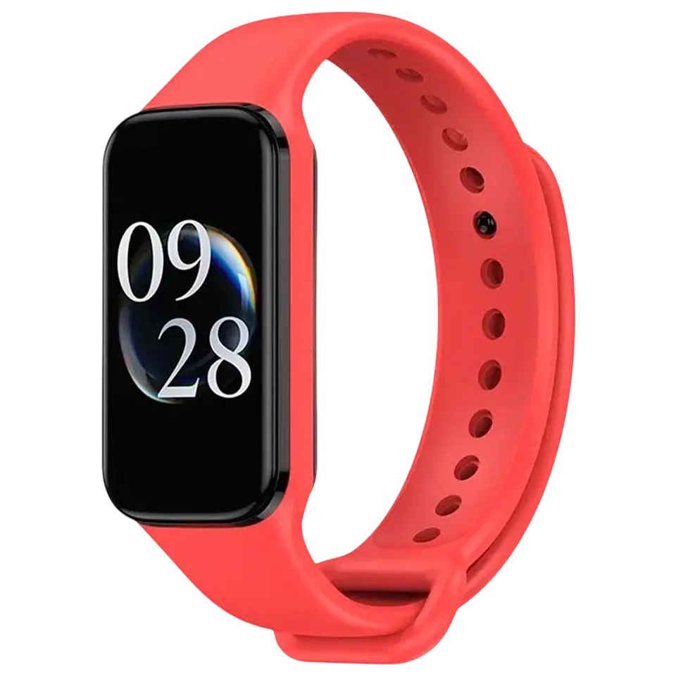 Correa Xiaomi Mi Smart Band 8 Active / Redmi Smart Band 2 Silicona Rojo 1