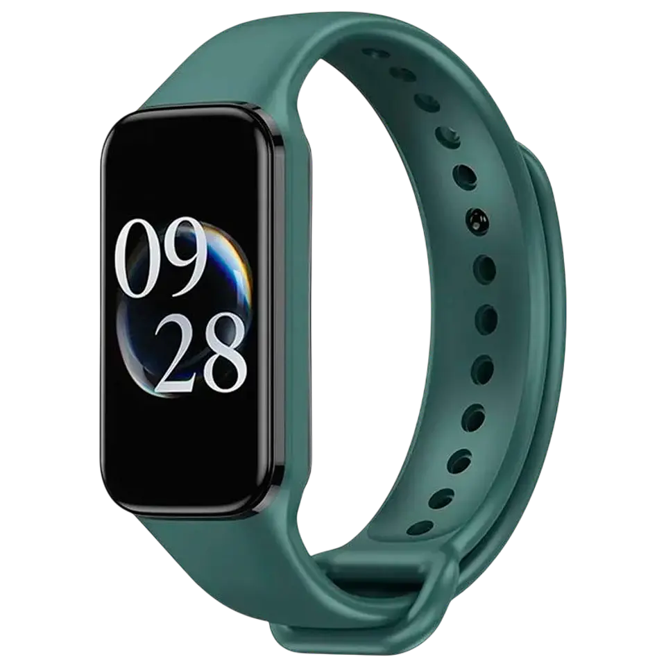 Correa Xiaomi Smart Band 8 Active / Redmi Smart Band 2 Silicona Verde Oscuro 1