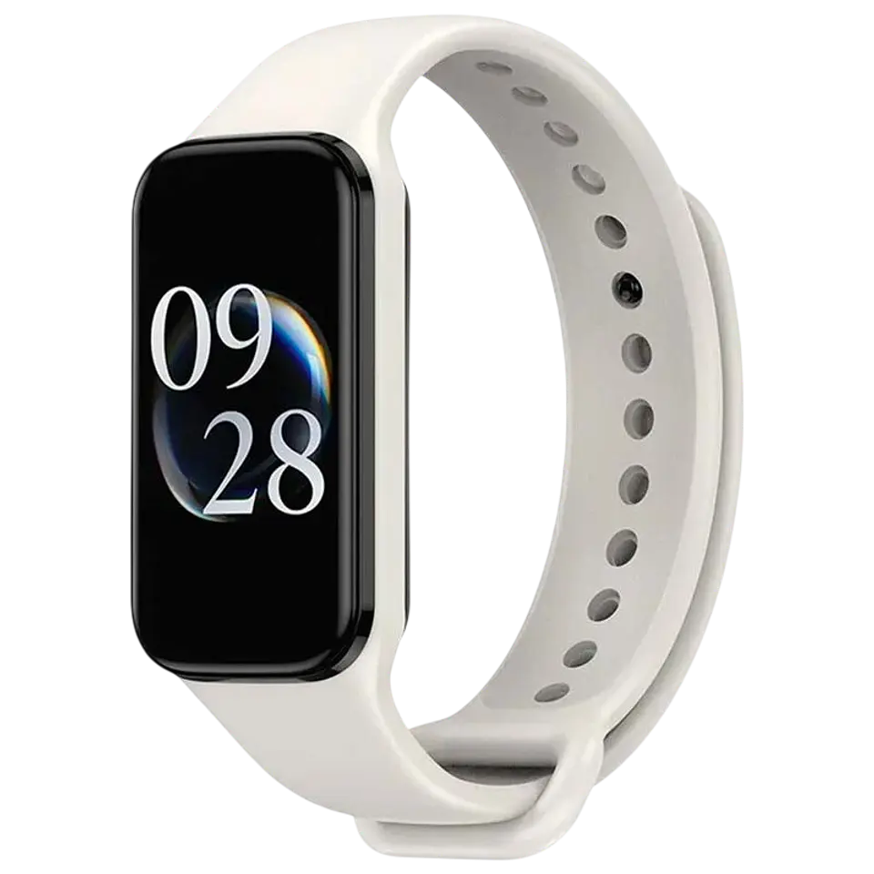 Correa Xiaomi Mi Smart Band 8 Active / Redmi Smart Band 2 Silicona Marfil 1