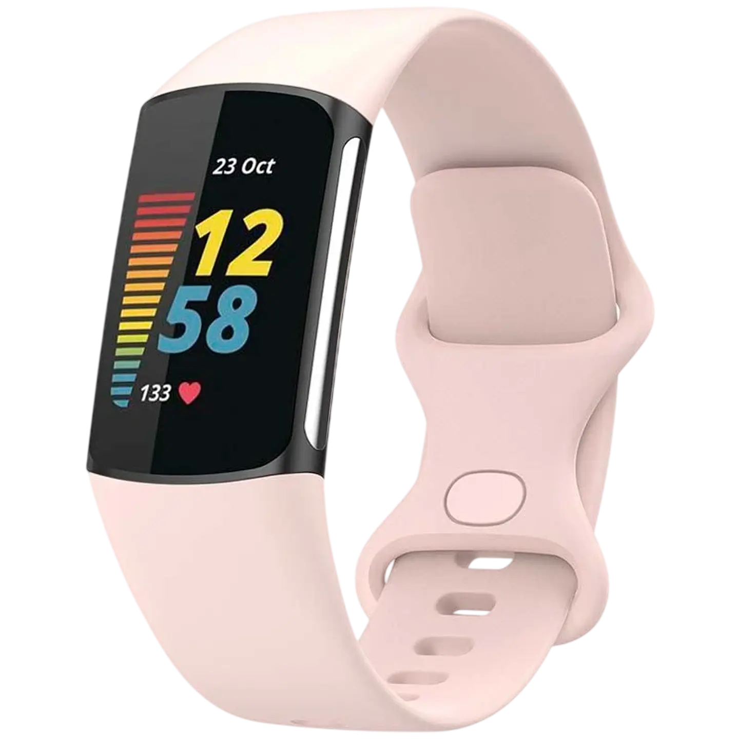 Correa de silicona Fitbit Charge 5 / Charge 6 Rosa 1