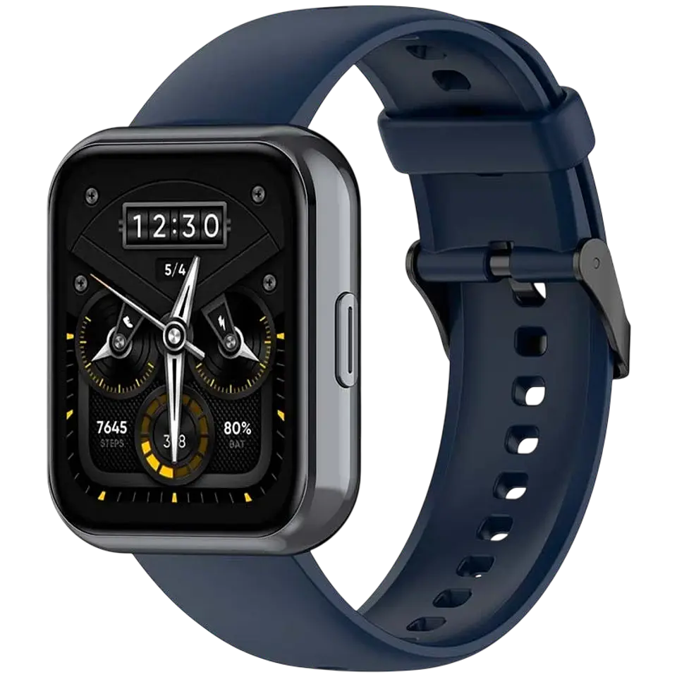 Correa de silicona Realme Watch 3 / 3 Pro Azul Oscuro 1