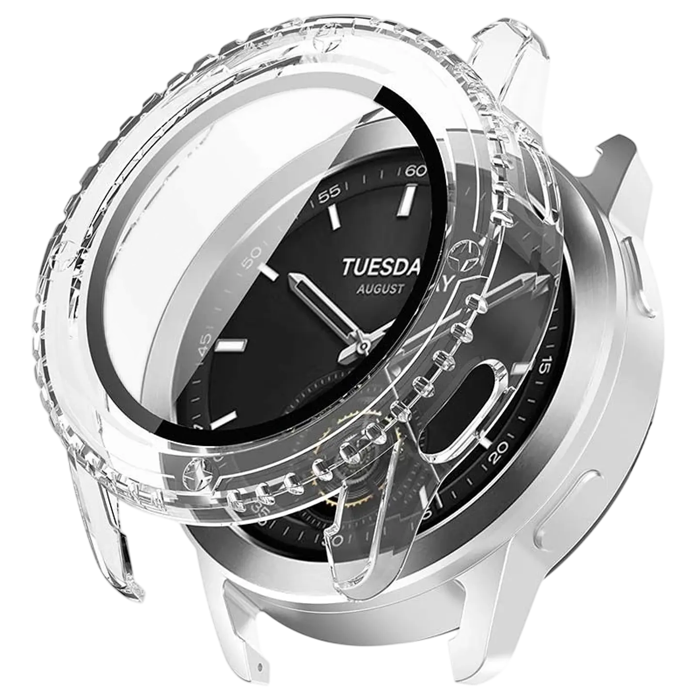 Funda PC + Cristal Templado Xiaomi Watch S3 Transparente 1