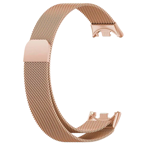 Correa Milanesa Magnética Xiaomi Mi Smart Band 9 / Mi Smart Band 8 Dorado