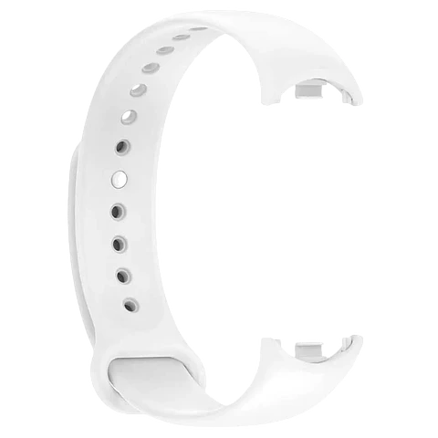 Correa Xiaomi Mi Smart Band 10 / Mi Smart Band 9 / Mi Smart Band 8 Silicona Blanco