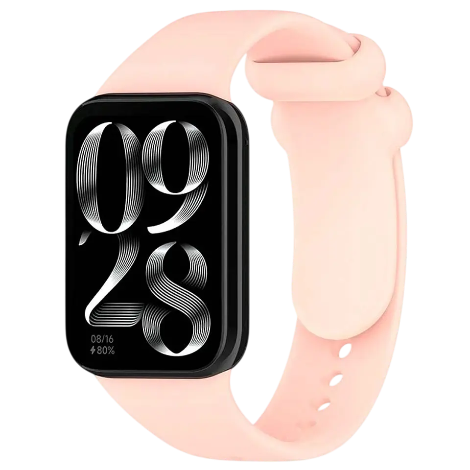 Correa Xiaomi Mi Smart Band 9 Pro / Band 8 Pro / Redmi Watch 4 / Redmi Watch 5 / Redmi Watch 6 / Xiaomi Smart Band 10 Pro Silicona Rosa 1