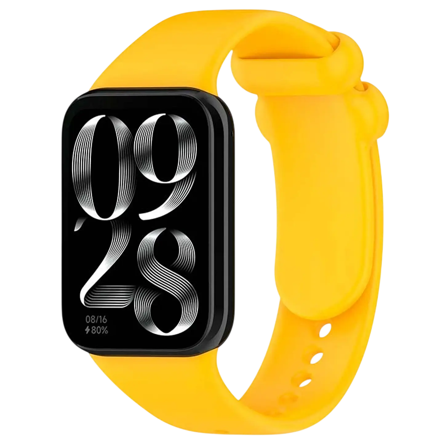 Correa Xiaomi Mi Smart Band 9 Pro / Band 8 Pro / Redmi Watch 4 / Redmi Watch 5 / Redmi Watch 6 / Xiaomi Smart Band 10 Pro Silicona Amarillo 1