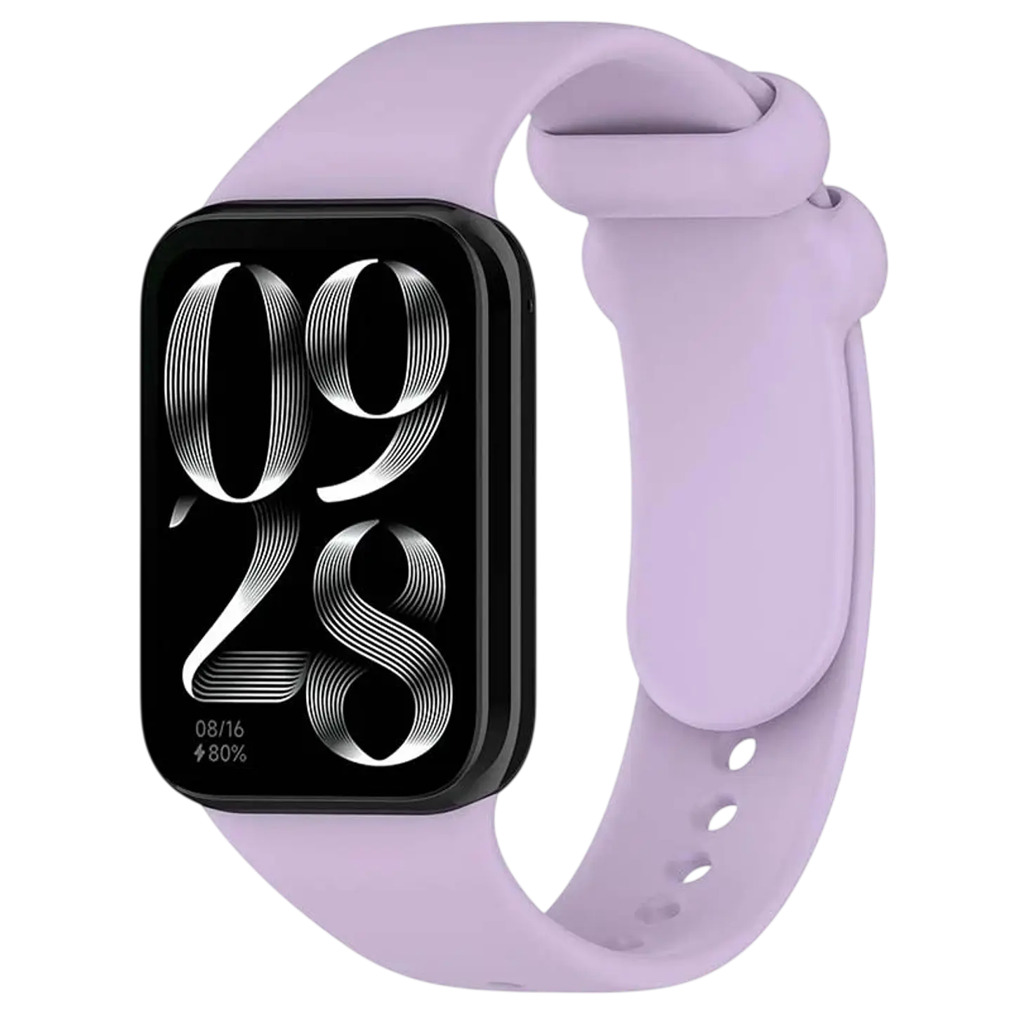 Correa Xiaomi Mi Smart Band 9 Pro / Band 8 Pro / Redmi Watch 4 / Redmi Watch 5 / Redmi Watch 6 / Xiaomi Smart Band 10 Pro Silicona Morado 1