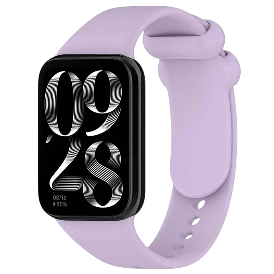 Correa Xiaomi Mi Smart Band 9 Pro / Band 8 Pro / Redmi Watch 4 / Redmi Watch 5 / Redmi Watch 6 / Xiaomi Smart Band 10 Pro Silicona Morado 1