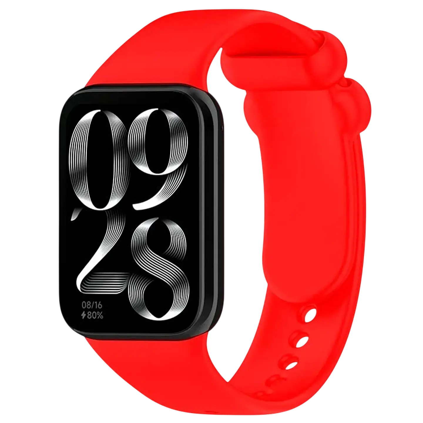 Correa Xiaomi Mi Smart Band 9 Pro / Band 8 Pro / Redmi Watch 4 / Redmi Watch 5 / Redmi Watch 6 / Xiaomi Smart Band 10 Pro Silicona Rojo 1
