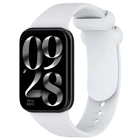 Correa Xiaomi Mi Smart Band 9 Pro / Band 8 Pro / Redmi Watch 4 / Redmi Watch 5 / Redmi Watch 6 / Xiaomi Smart Band 10 Pro Silicona Gris Claro